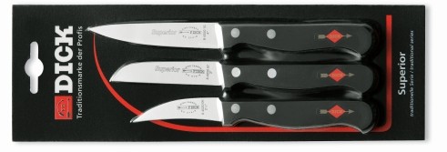 Juego des cuchillo, Superior, 3 piezas